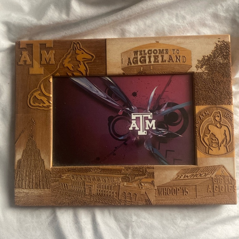 Texas A&M picture frame
